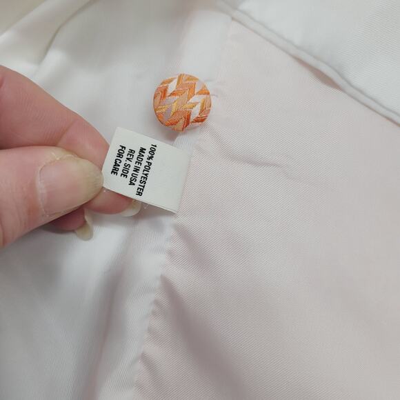 JEAN YAES PARIS Pour L Homme Medium Formal Wedding Tuxedo Prom Vest Orange - Picture 8 of 8